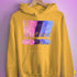 Distressed Omnisexual Pride Exclamation Points Hoodie - Mustard